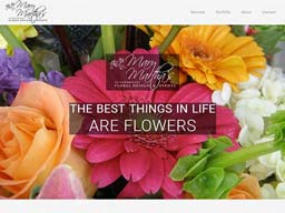 Mary Marthas Floral Website