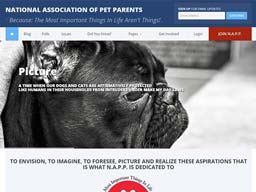 National Association of Pet Parents (NAPP) Website