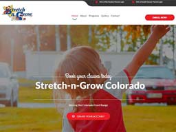 Stretch-N-Grow Colorado Website